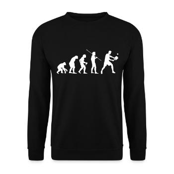 Padel - Unisex Pullover - Schwarz - Vorne - Alina (178cm) & Michal (187cm)