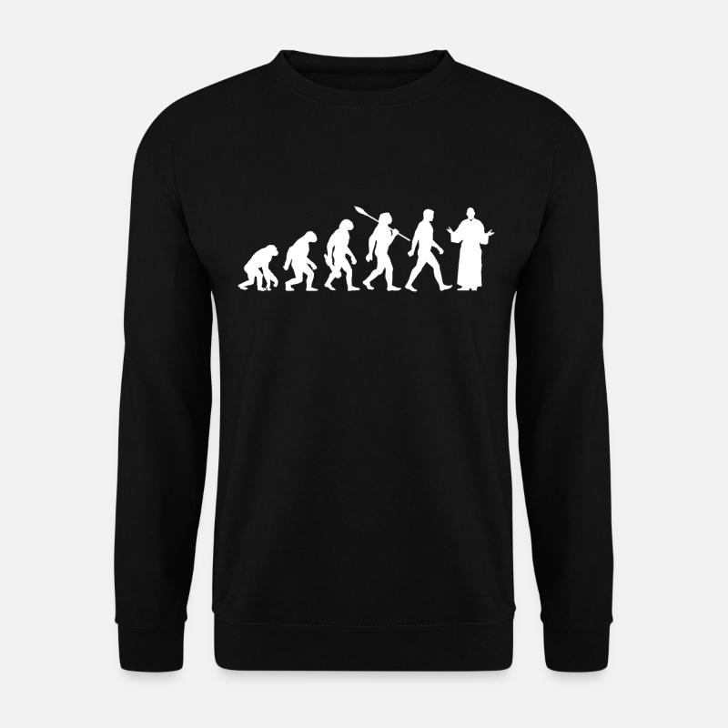 Evolution - Pastors - Church - Religion - Unisex Sweatshirt - black