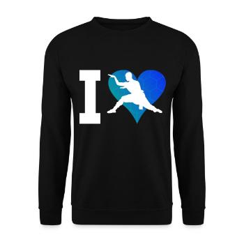 Kung Fu Kungfu Kungfu pour hommes Wushu féminin - Sweat-shirt Unisexe - noir - Devant - Alina (178cm) & Michal (187cm)