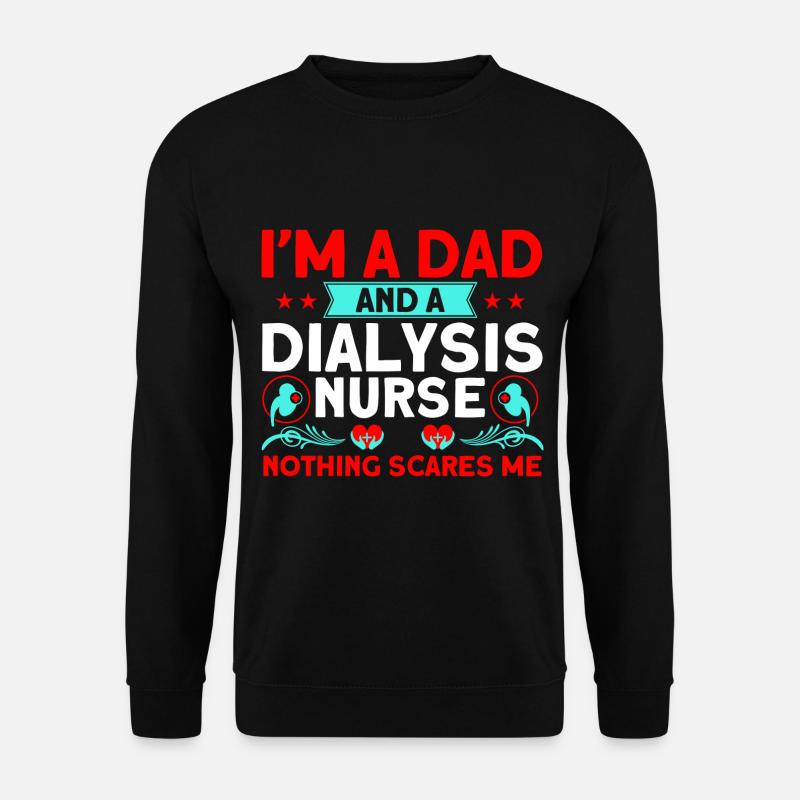 Dialysis Nursing Dialysis Treatment Gift - Unisex Sweatshirt - black