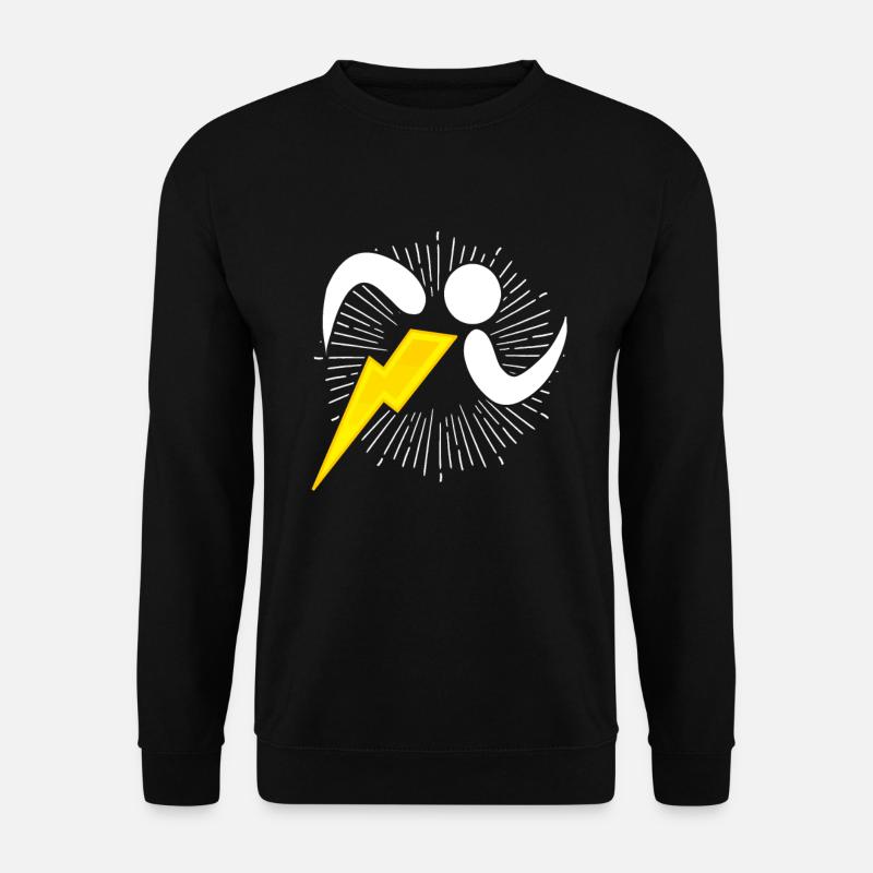 Jogging Courir Flash Flash Sport Cadeau - Sweat-shirt Unisexe - noir