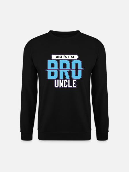 Bester Onkel der Welt - Unisex Pullover - Schwarz