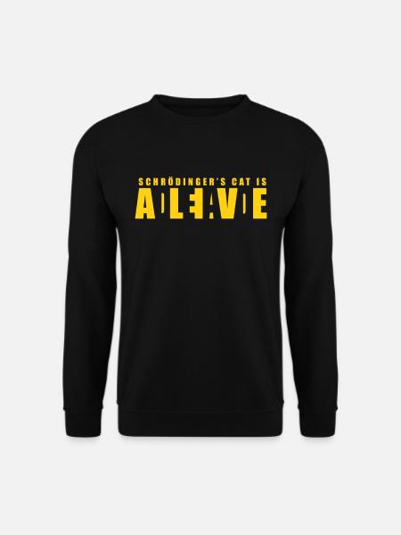 Schrödingers Katze - Dead or Alive - Unisex Pullover - Schwarz