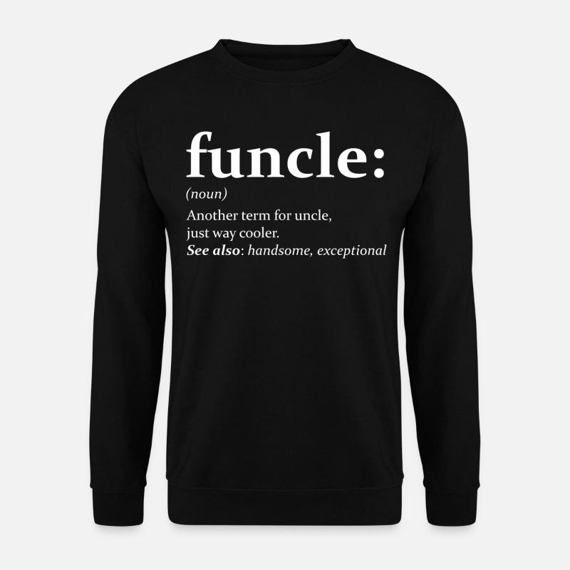 funcle Graphic - Unisex Sweatshirt - black