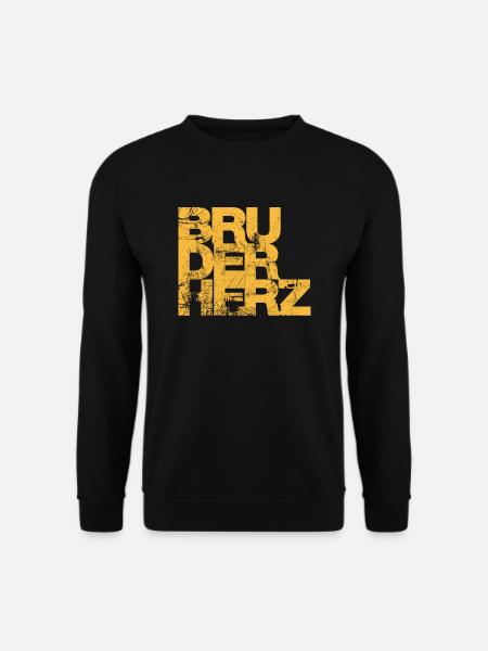 Bruderherz Bester Bruder der Welt Geschenkidee - Unisex Pullover - Schwarz