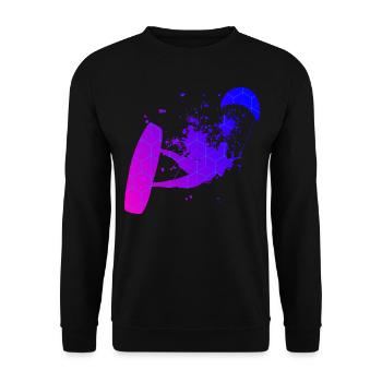 Kitesurf Homme Kitesurf Femmes Kitesurf Kitesurf - Sweat-shirt Unisexe - noir - Devant - Alina (178cm) & Michal (187cm)