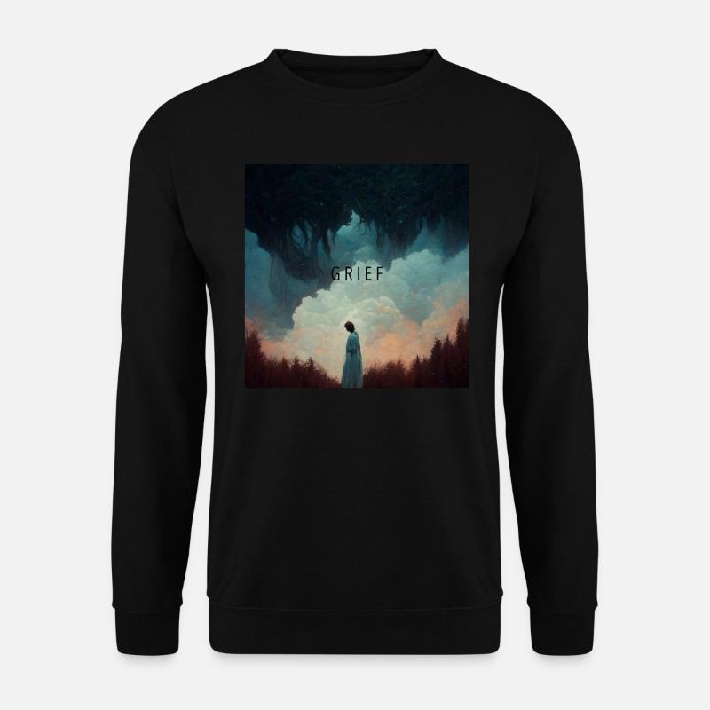 Grief Kummer - Unisex Pullover - Schwarz