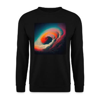 Ecstasy Ekstase - Unisex Pullover - Schwarz - Vorne - Alina (178cm) & Michal (187cm)