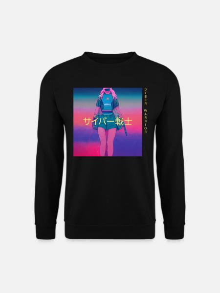 Cyber Warrior Cyberkrieger - Unisex Sweatshirt - black