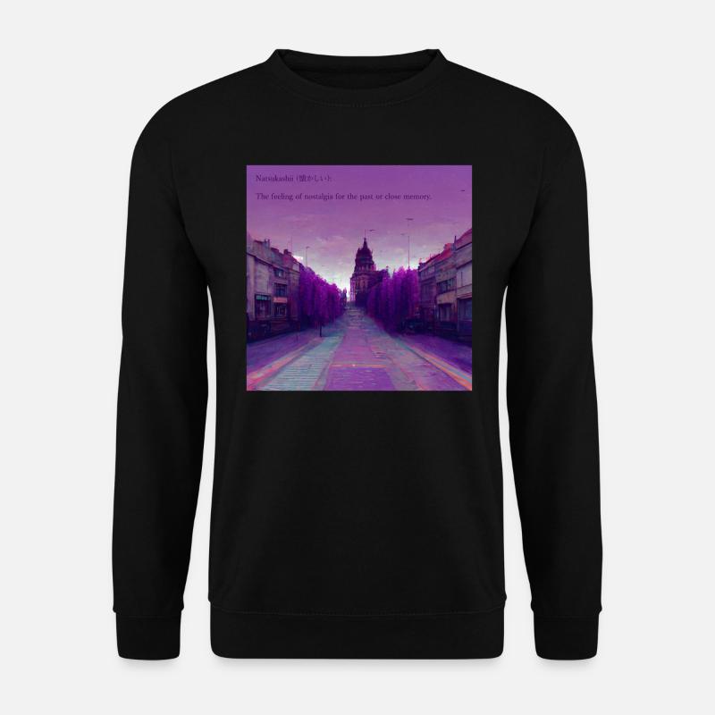 Nostalgia Nostalgie - Unisex Sweatshirt - black