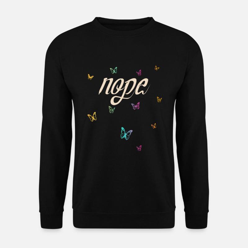 Nope - Dites simplement non! - Sweat-shirt Unisexe - noir