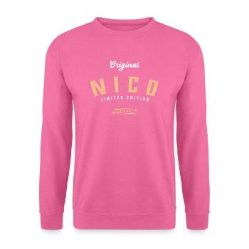 Nico Limited Edition - Unisex Pullover - Pink - Vorne