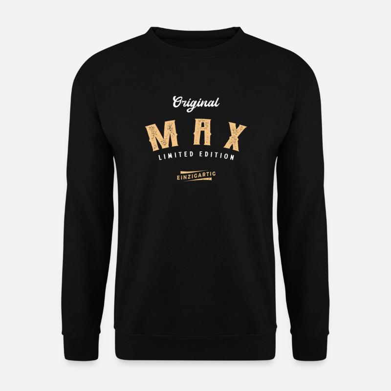 Max Limited Edition - Unisex Pullover - Schwarz