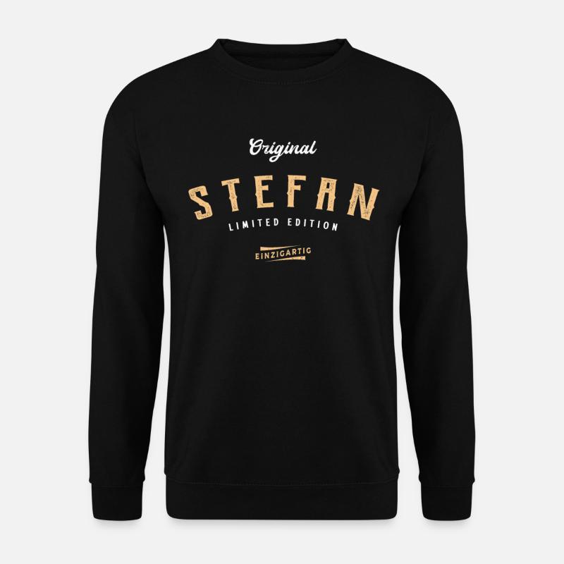Stefan Limited Edition - Unisex Pullover - Schwarz