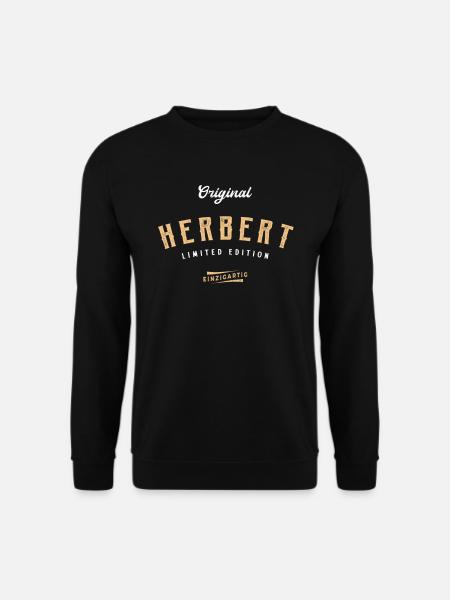 Herbert Limited Edition - Unisex Pullover - Schwarz