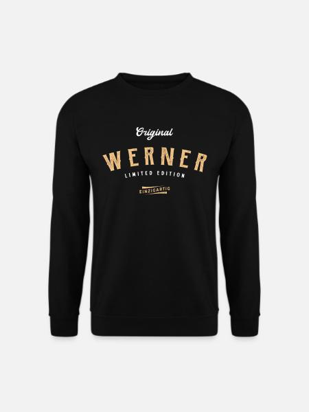 Werner Limited Edition - Unisex Pullover - Schwarz