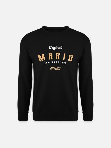 Mario Limited Edition - Unisex Pullover - Schwarz