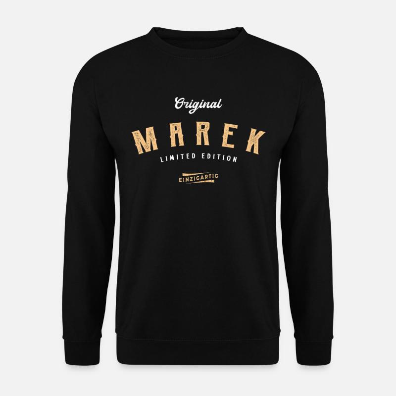 Marek Limited Edition - Unisex Pullover - Schwarz