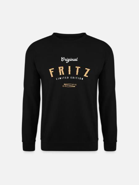 Fritz Limited Edition - Unisex Pullover - Schwarz