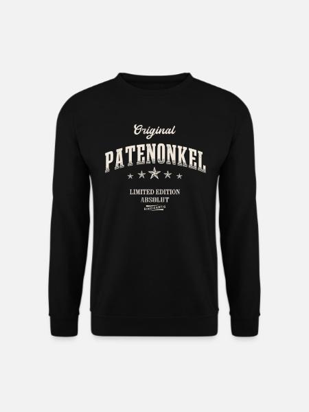Patenonkel Limited Edition - Unisex Pullover - Schwarz