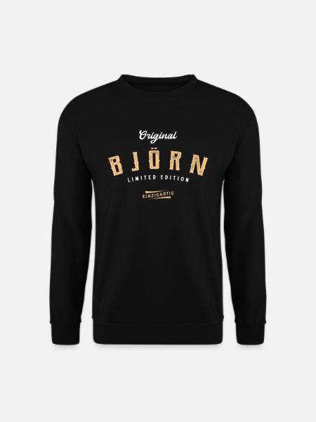 Björn Limited Edition - Unisex Pullover - Schwarz