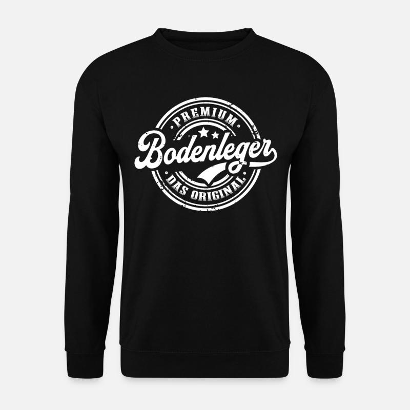 Bodenleger Original - Unisex Pullover - Schwarz