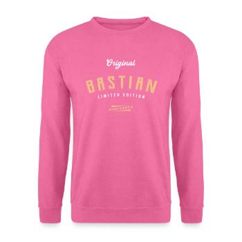 Bastian Limited Edition - Unisex Pullover - Pink - Vorne