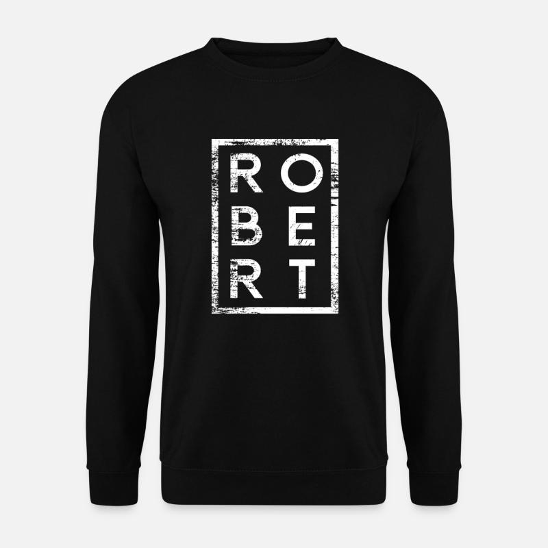 Robert Minimalismus - Unisex Pullover - Schwarz