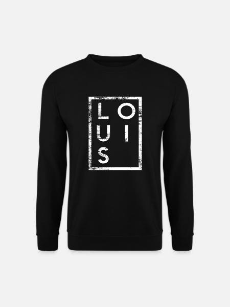 Louis Minimalism - Unisex Sweatshirt - black