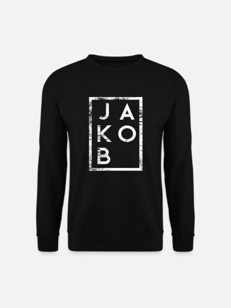Minimalisme de Jacob - Sweat-shirt Unisexe - noir