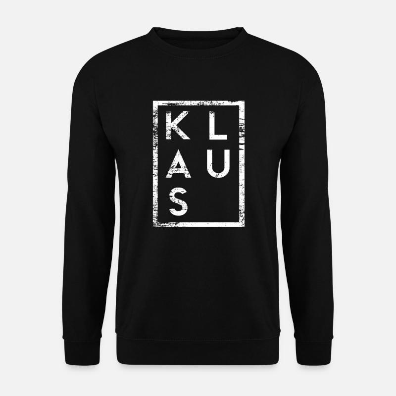 Klaus Minimalism - Unisex Sweatshirt - black