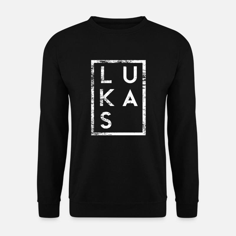 Lukas Minimalism - Unisex Sweatshirt - black