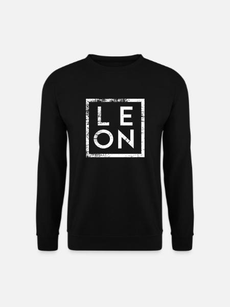 Leon Minimalism - Unisex Sweatshirt - black