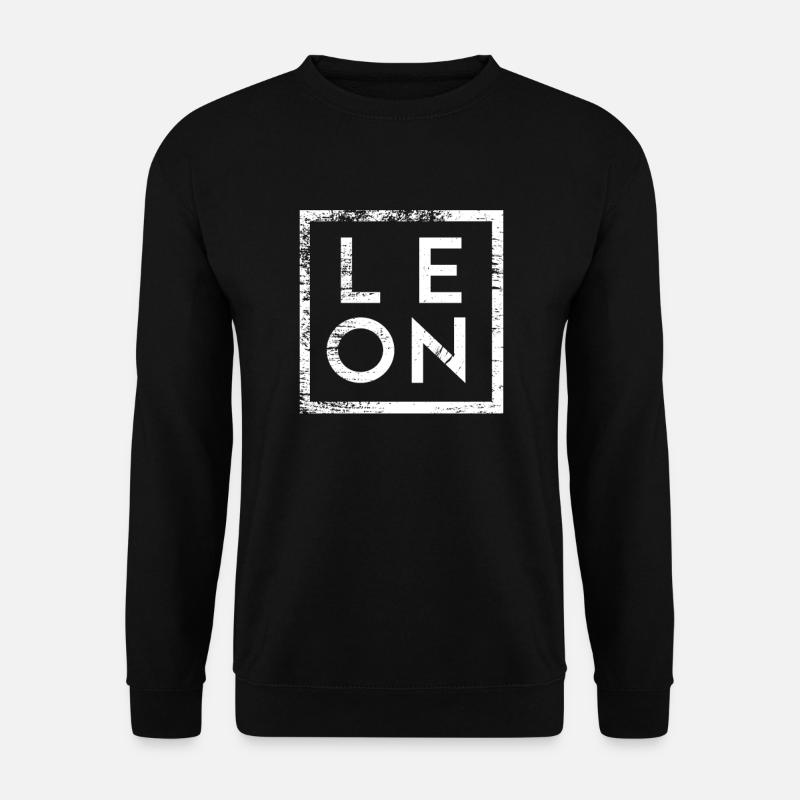 Leon Minimalism - Unisex Sweatshirt - black