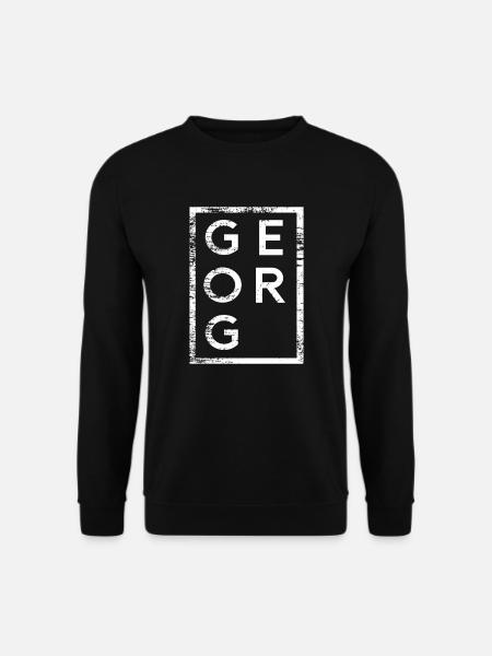 Georg Minimalism - Unisex Sweatshirt - black