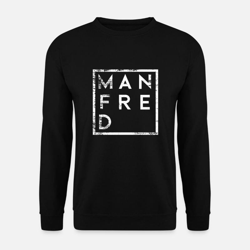 Manfred Minimalism - Unisex Sweatshirt - black