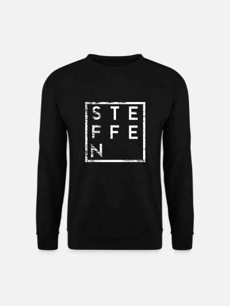 Steffen Minimalismus - Unisex Pullover - Schwarz