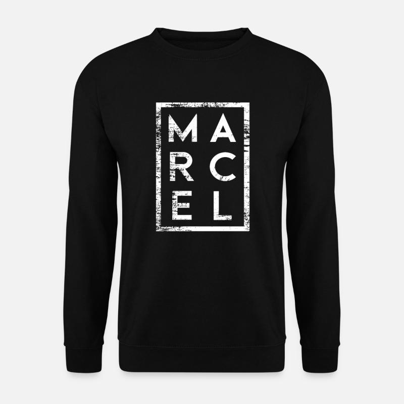 Marcel Minimalism - Unisex Sweatshirt - black
