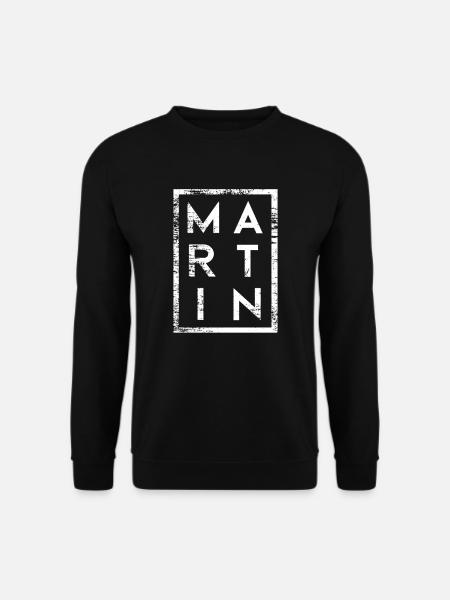Martin Minimalism - Unisex Sweatshirt - black