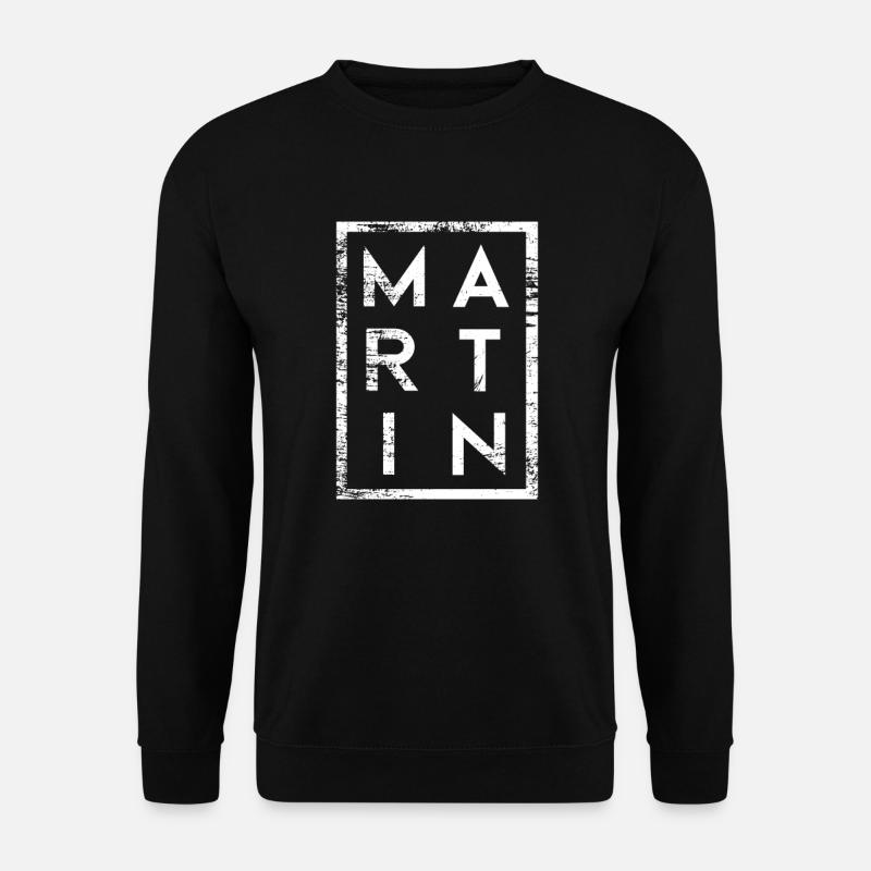 Martin Minimalism - Unisex Sweatshirt - black