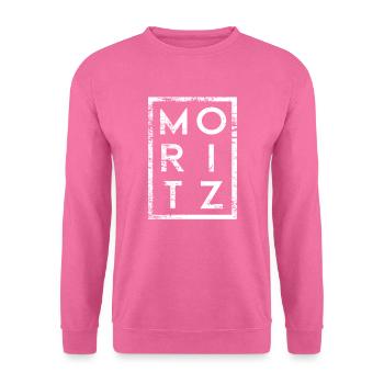 Moritz Minimalisme - Sweat-shirt Unisexe - rose - Devant