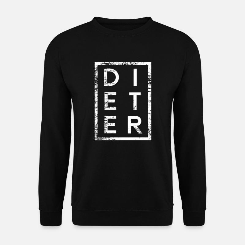 Dieter Minimalismus - Unisex Pullover - Schwarz
