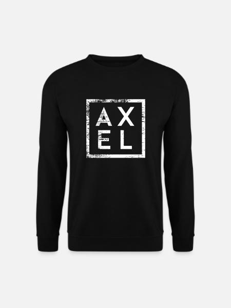 Axel Minimalisme - Sweat-shirt Unisexe - noir