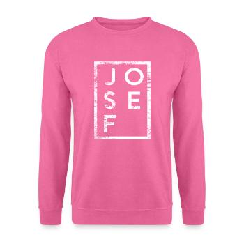 Josef Minimalism - Unisex Sweatshirt - pink - Front