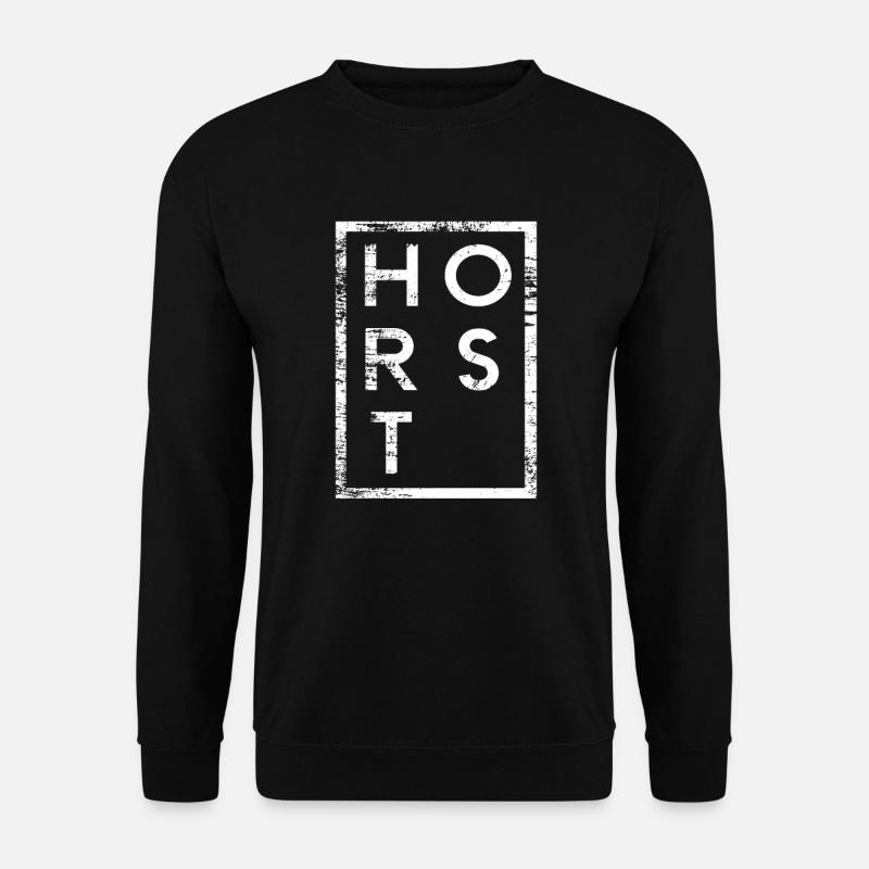 Horst Minimalism - Unisex Sweatshirt - black