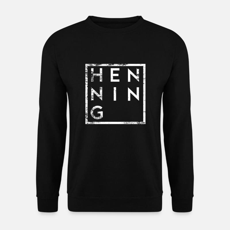 Henning Minimalism - Unisex Sweatshirt - black