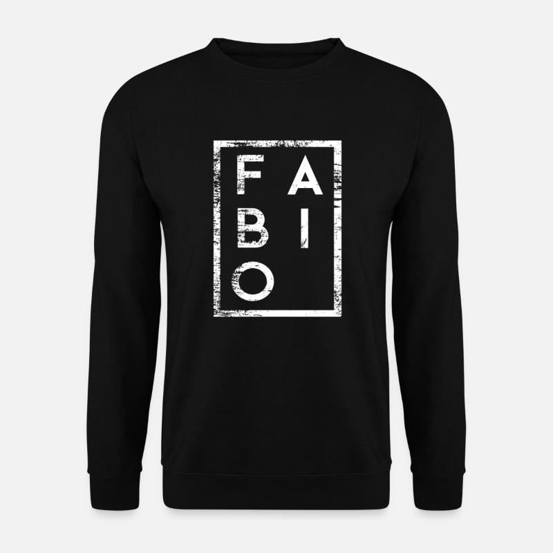 Fabio Minimalism - Unisex Sweatshirt - black
