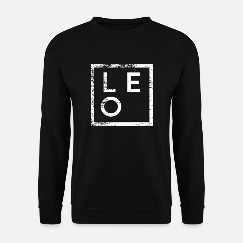 Leo Minimalism - Unisex Sweatshirt - black