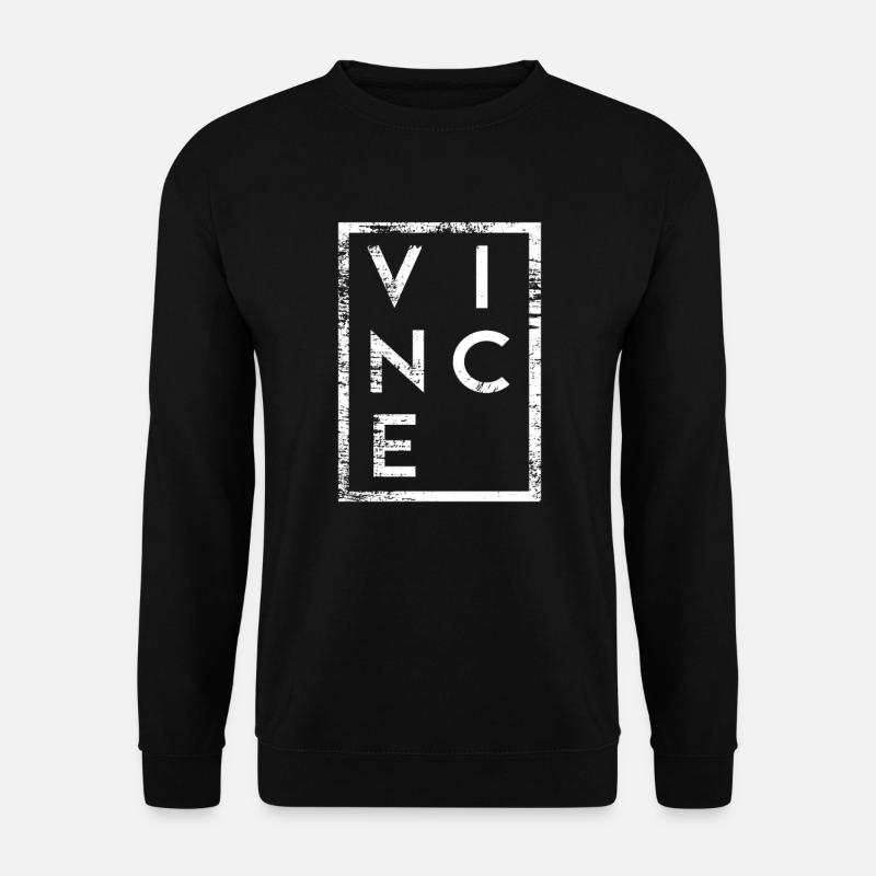 Vince Minimalism - Unisex Sweatshirt - black