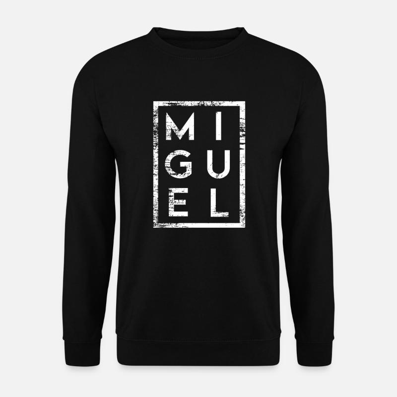 Miguel Minimalism - Unisex Sweatshirt - black